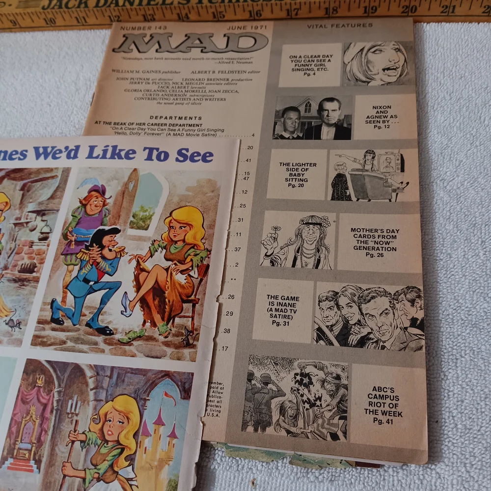 Vintage MAD Magazine Cover Art